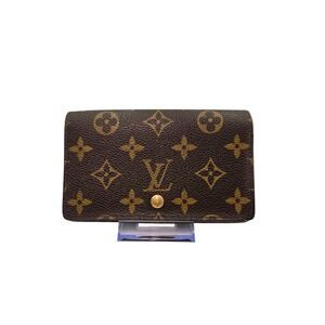 Louis Vuitton Monogram Canvas Small Wallet‎ Snap Closure Authentic
